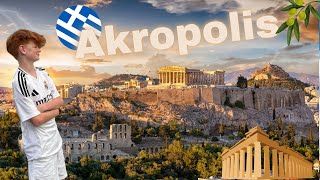 Ich besuche die Akropolis in Athen es war so voll🫡🇬🇷 [upl. by Ytsirt]