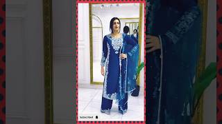 Ktan silk embroidey kameez salwarparty dresswedding dresstrendypics [upl. by Kinny]