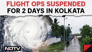 Cyclone Remal News  Kolkata Airport To Suspend Flights For 21 Hours From Sunday Noon [upl. by Ainig986]