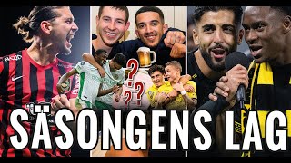 Sportbladet Allsvenskan Säsongens lag  ”Fan jag ber om ursäkt till Sverige  ”Gött med bärs” [upl. by Samuella]