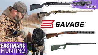 Shotguns by Savage Arms  Eastmans Review [upl. by Ahsillek]