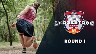 Round 1 FPO  2023 Discraft Ledgestone Open presented by Merrell [upl. by Kannan]