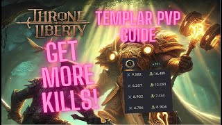 Throne And Liberty Templar Korean Paladin Top Ranked PvP Kill Guide Best Skills SnsWand Top DPS [upl. by Naitsabas4]