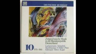 Helmut Lachenmann  Tanzsuite Mit Deutschlandlied Für 4 Solostreicher Und Orchester 197980 [upl. by Airuam]