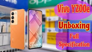 vivo y200e 5G  First impression amp full review  Price  features [upl. by Franciskus]