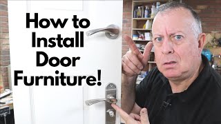 How to fit Hinges Handles Locks and Latches to Doors [upl. by Naesal755]