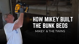 HOW MIKEY BUILT THE BUNK BEDS [upl. by Jannel]