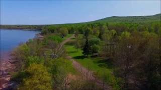 Porcupine Mountain Wilderness State Park  Union Bay Campground [upl. by Connel649]