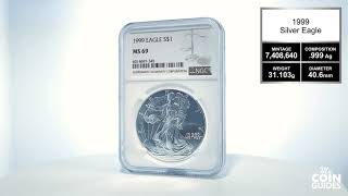 1999 Silver American Eagle [upl. by Ahsel596]