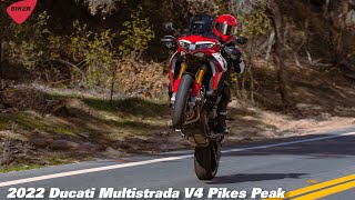 2022 Ducati Pikes Peak Multistrada V4s Press Release  Day 2 Review [upl. by Quill863]