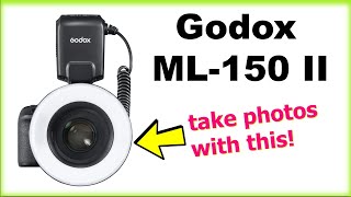 Godox ML150II LED Ring Flash Light  Worth the hype [upl. by Pacien]