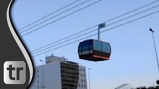 Die Neue Türkei Person Airtransport System  Gondel Drahtseilbahn über Bosporus DEUTSCH [upl. by Catha]