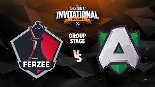 ferzee vs Alliance Game 2  GGBet Invitational Group B w BreakyCPK amp DeMoN [upl. by Kinghorn]