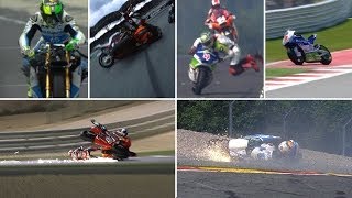 Track action 2013  Biggest Moto2™ crashes [upl. by Hollinger]