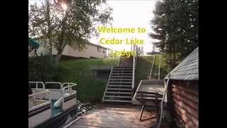 Cedar Lake  Take A Quick Tour [upl. by Mackey]