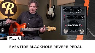 Eventide Blackhole Standalone Pedal Demo  Tone Report [upl. by Ettenel]