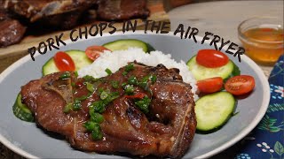 PORK CHOPS IN THE AIR FRYER  Sườn Nướng Cơm Tấm [upl. by Rolando]