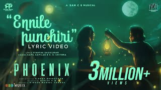 Ennile Punchiri Lyric Video  Phoenix  Sam CS  KS Chithra  Kapil Kapilan [upl. by Adnylam]