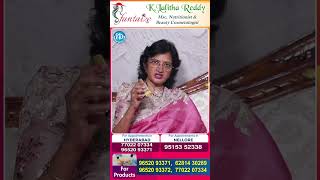 Fantaize Gold Serum  Nutritionist and Beauty Cosmetologist K Lalitha Reddy  iDream Health Tips [upl. by Notxap517]