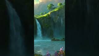 Waterfall and Piano Natural Melodies for Relaxation and Meditation [upl. by Lainahtan508]