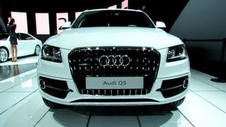 2013 Audi Q5 TDI Quattro  Exterior and Interior Walkaround  2012 Los Angeles Auto Show [upl. by Nylcaj610]