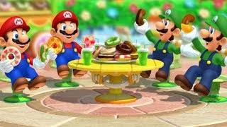 Mario Party 10  Mario amp Luigi Board Amiibo Party [upl. by Anerbas639]