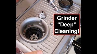 Grinder quotDeepquot Cleaning  Breville Barista Express [upl. by Curry]