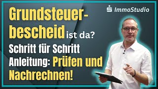 Grundsteuerbescheid Prüfen amp nachrechnen Zahle nicht zu viel Grundsteuer grundsteuer [upl. by Sitof316]