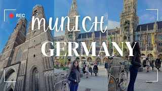 Munich Germany 🇩🇪 Marienplatz  Travel Vlog  4K Hdr Sreeshma in Paris [upl. by Yraht]