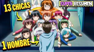 ❌El PROTA CHETADO que VIVIA en 1 CASA con 13 CHICAS😎  KANOJO GA FLAG SUPER RESUMEN [upl. by Peursem]