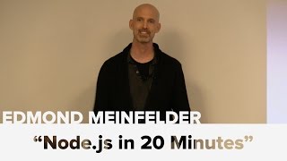 Nodejs in 20 Minutes [upl. by Arsuy]