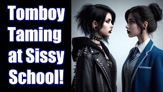 ASMR FLR Tomboy Taming at Feminization Sissy School [upl. by Lipkin122]