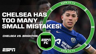 Chelsea has SO MANY LITTLE MISTAKES 😟  Mario Melchiot on Chelseas win over Brighton  ESPN FC [upl. by Barbara-Anne]