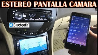 Instalacion de Estereo con bluetooth pantalla y camara de reversa accord 0306 [upl. by Moseley]