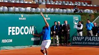 tsonga slow motion serve 210fps [upl. by Jerrome]