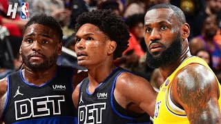 Los Angeles Lakers vs Detroit Pistons  Full Game Highlights  November 29 202324 NBA Season [upl. by Ylebmik]