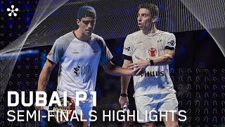 Dubai Premier Padel P1 Highlights day 5 men [upl. by Cherey]