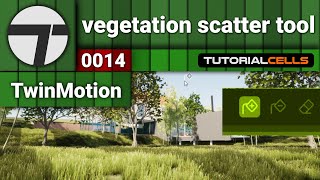 0014 vegetation scatter tool in twinmotion [upl. by Jar]