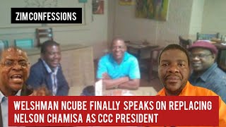 Welshman Ncube Finally Speaks On Replacing Nelson Chamisa As CCC President [upl. by Aihsotal947]