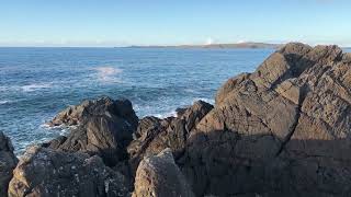 Carrickabraghy Castle Cliffs Ballyliffin County Donegal [upl. by Scharaga]