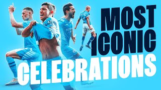 Greatest Goal Celebrations  Iconic Man City Goal Reactions [upl. by Norek]