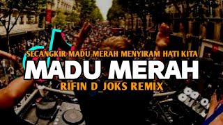 DJ SECANGKIR MADU MERAH VOCKIKY  FULL BASS  RIFIN DJOKS REMIX BASSGANGGA 2024 [upl. by Yasmar755]