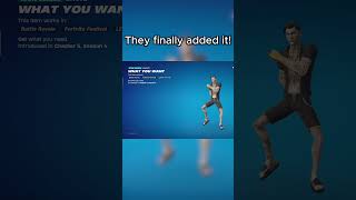 Fortnite FINALLY added the Prince of Egypt emote fortnite shorts [upl. by Johannah]