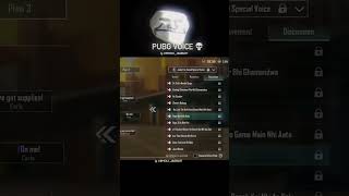 Free fire voice and pubg voice bgmi freefire shorts bgmi [upl. by Derdlim]