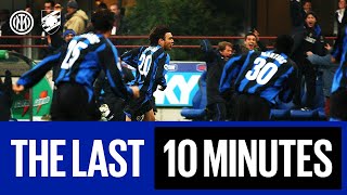 INTER 32 SAMPDORIA  THE LAST 10 MINUTES  200405 SERIE A TIM ⚫🔵🇮🇹 [upl. by Jehanna]