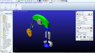 Valvetrain Mechanism  Multibody Dynamics with MSC Adams [upl. by Lelia755]