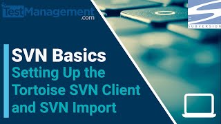 SVN Basics  Setting Up the Tortoise SVN Client and SVN Import [upl. by Clo310]