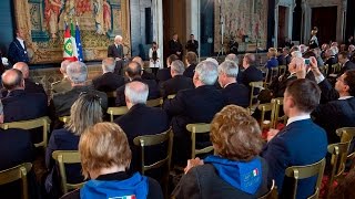 Intervento del Presidente Mattarella 71° anniversario della Liberazione [upl. by Wilhelmina]