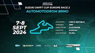 ESETCup 2024  Brno  Suzuki Swift Cup  Race 2 [upl. by Isnyl]