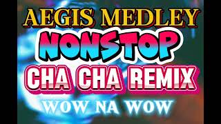 AEGIS SONG MEDLEY NONSTOP CHA CHA REMIX remix chacha aegis [upl. by Noyerb]